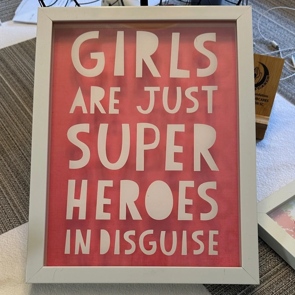 Girls room bundle 2 framed prints